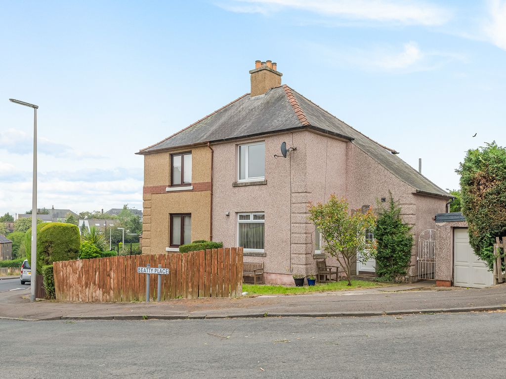 2 bed semi-detached house for sale in Beatty Place, Dunfermline KY12, £133,000