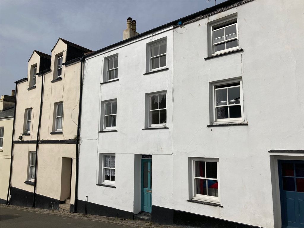 3 bed terraced house for sale in North Street, St. Austell, Cornwall PL25, £140,000