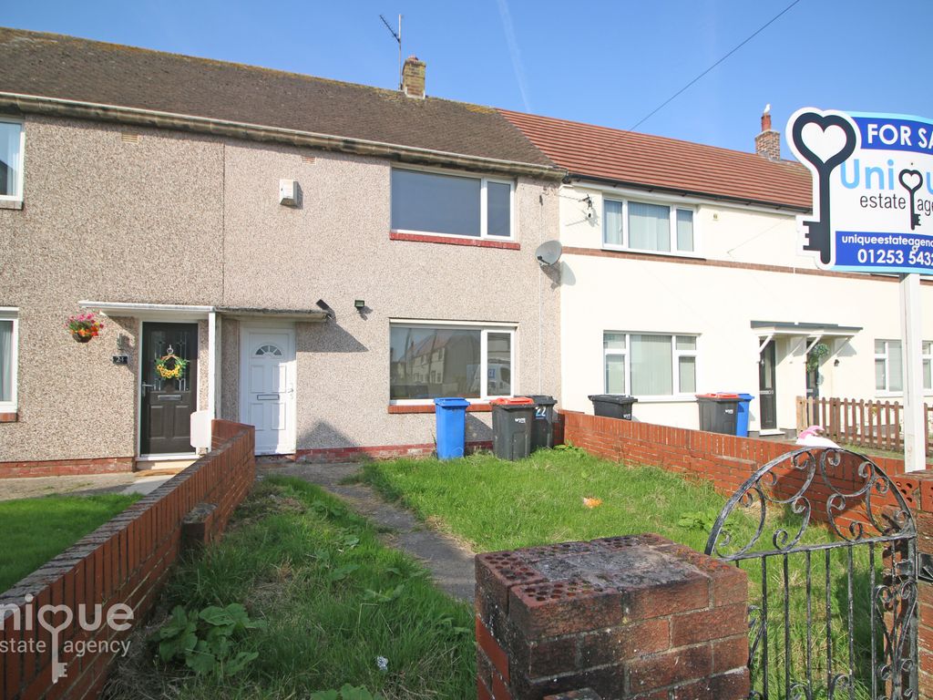 2 bed terraced house for sale in Eamont Place, Fleetwood FY7, £89,500