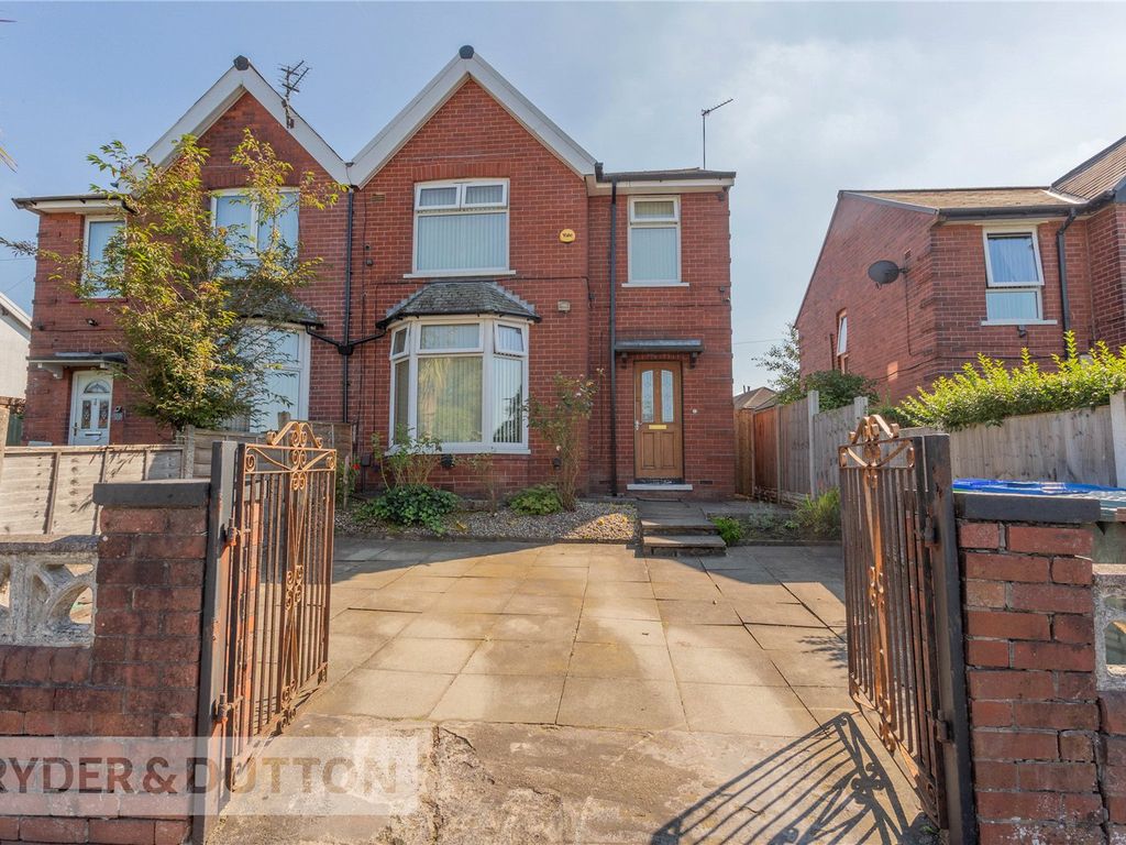3 bed semi-detached house for sale in Queensway, Rochdale, Greater Manchester OL11, £200,000