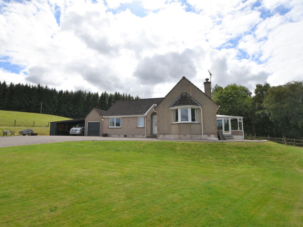 3 bed detached bungalow for sale in Aberlour AB38, £260,000