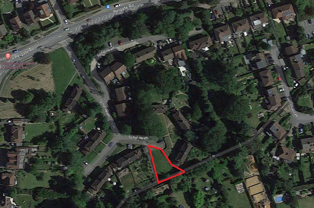 Land for sale in Spital Heath, Dorking RH4, £80,000