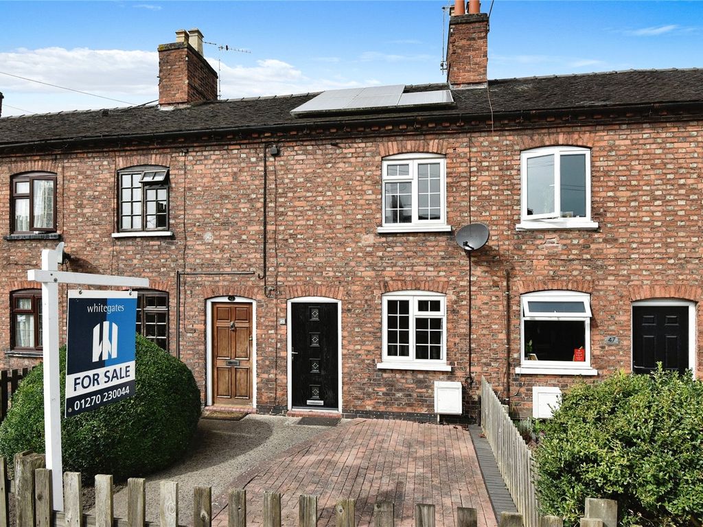 2 bed terraced house for sale in Millstone Lane, Nantwich, Cheshire CW5, £169,500