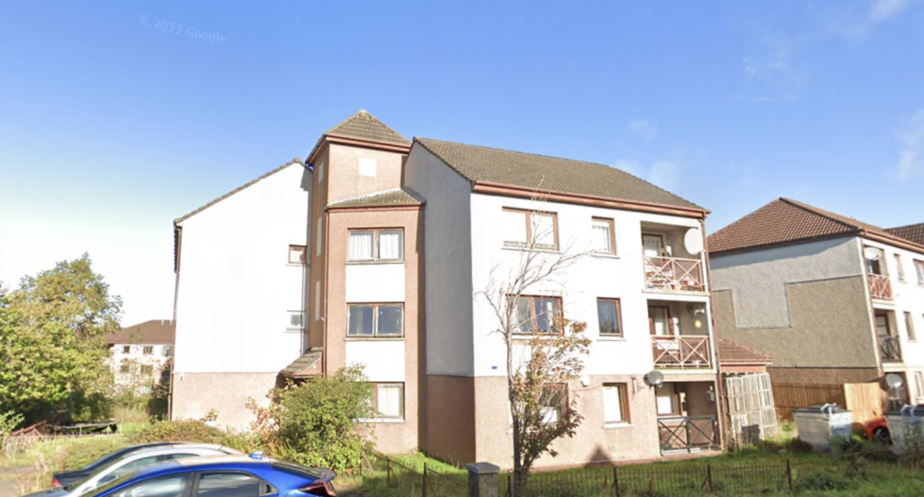 2 bed flat for sale in 79 Dalriada Crescent, Motherwell ML1, £39,500