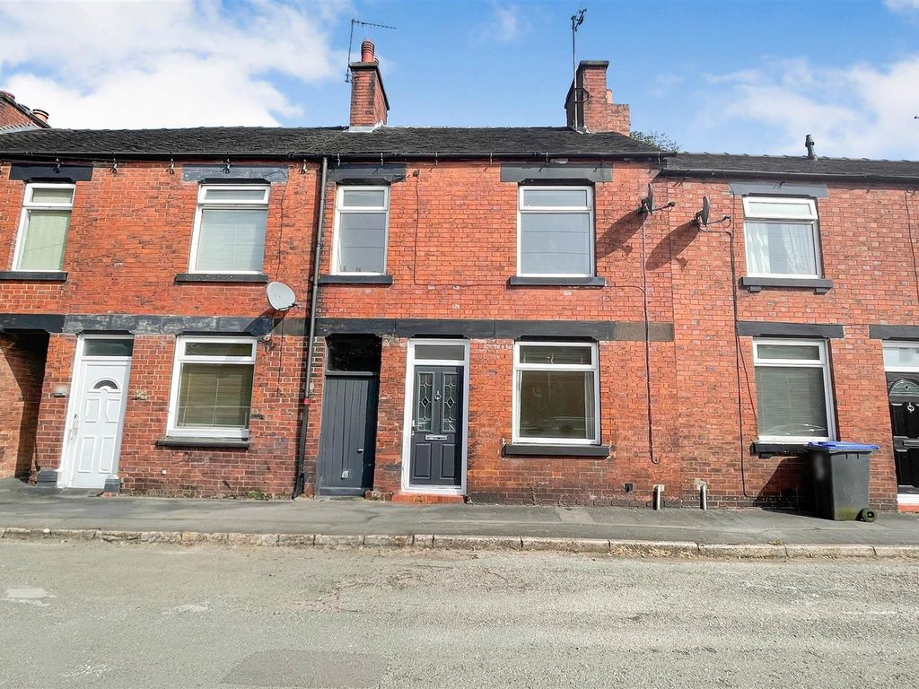 2 bed terraced house for sale in Park Road, Leek ST13, £120,000