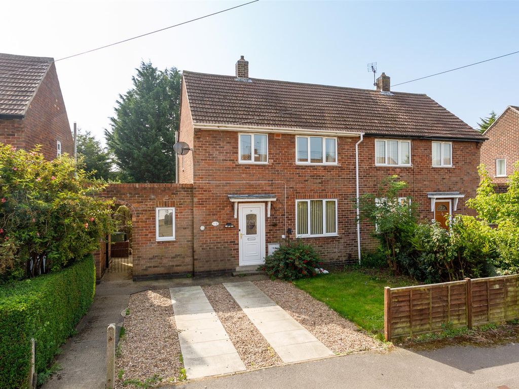 2 bed semi-detached house for sale in Bramham Grove, York YO26, £175,000