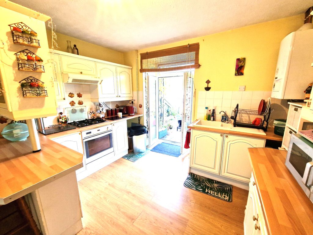 3 bed terraced house for sale in Rices Houses, Abertillery NP13, £160,000