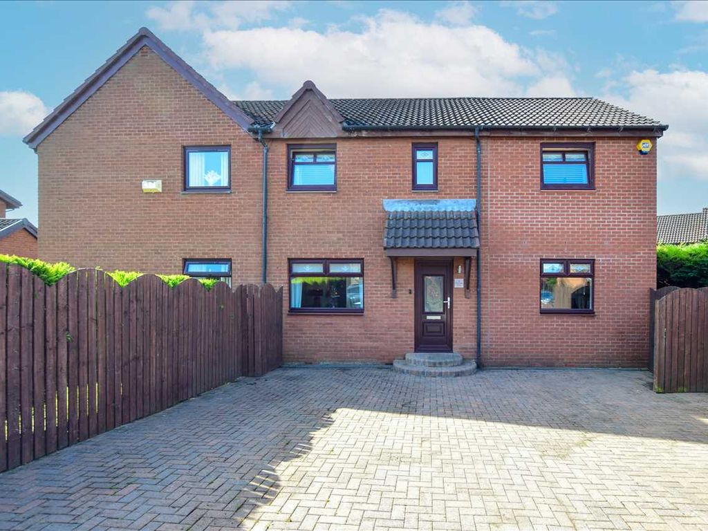 4 bed semi-detached house for sale in Dempsey Road, Bellshill ML4, £199,995