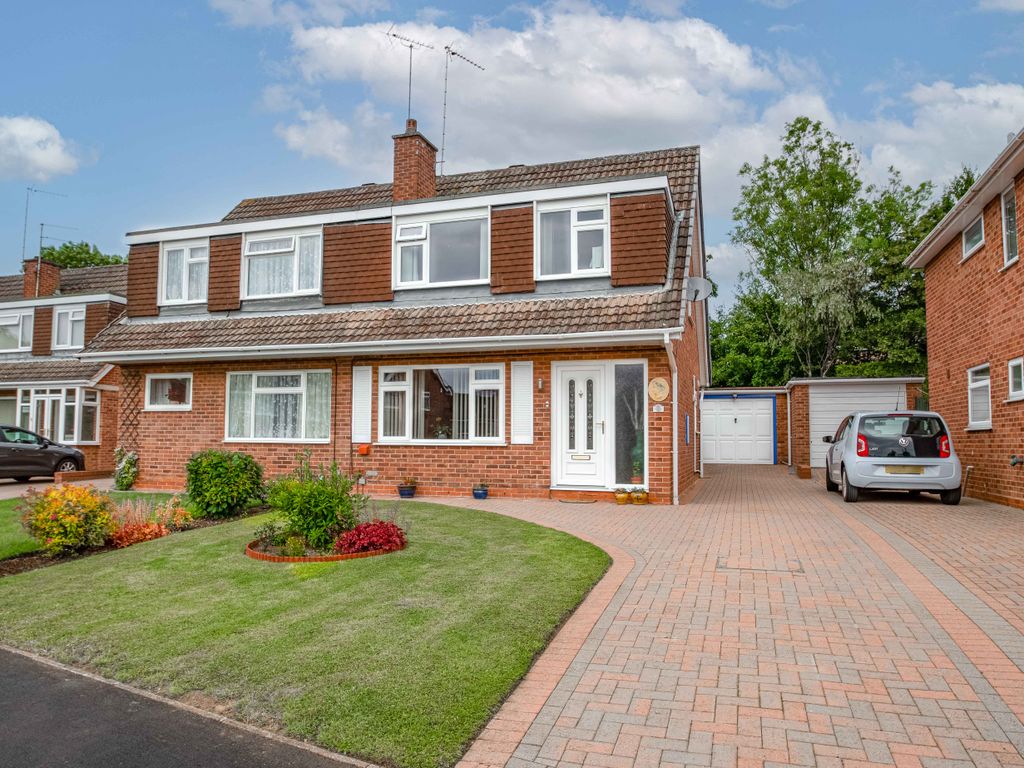 3 bed semi-detached house for sale in Bodenham Close, Redditch, Worcestershire B98, £275,000
