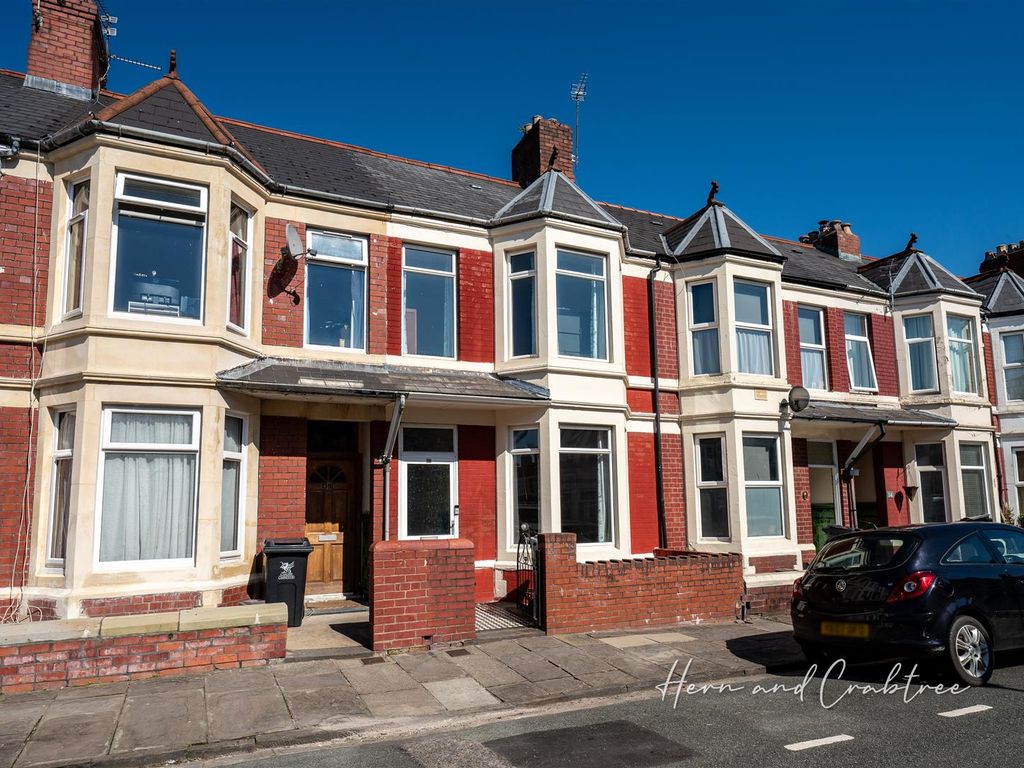 3 bed terraced house for sale in Brithdir Street, Cathays, Cardiff CF24, £270,000