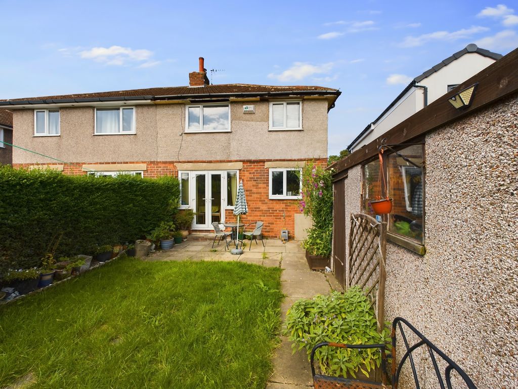 3 bed semi-detached house for sale in Grosvenor Way, Lepton, Huddersfield HD8, £180,000