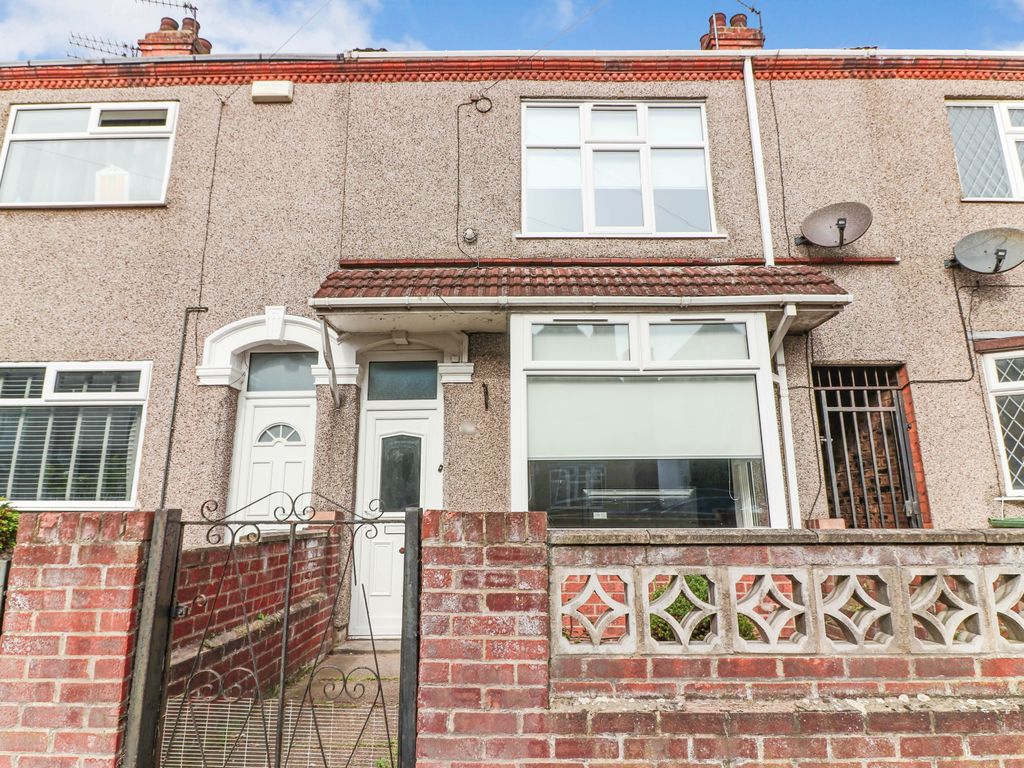 3 bed terraced house for sale in Fuller Street, Cleethorpes DN35, £105,000