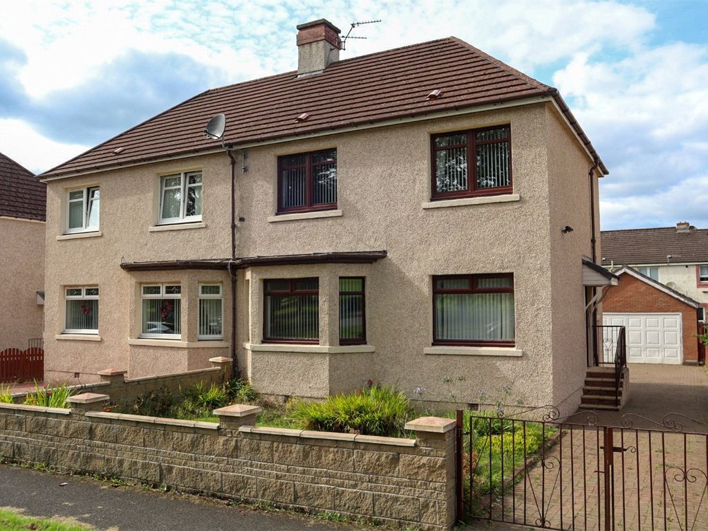 3 bed semi-detached house for sale in Greenhead Road, Wishaw ML2, £119,000