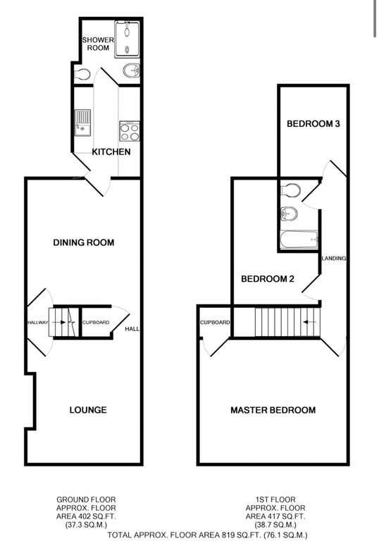 3 bed terraced house for sale in Belfour Road, Derby DE23, £140,000