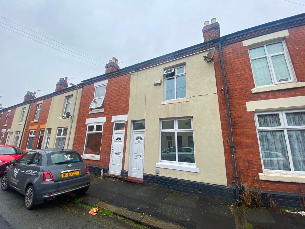 2 bed terraced house for sale in Bright Street, Crewe CW1, £100,000