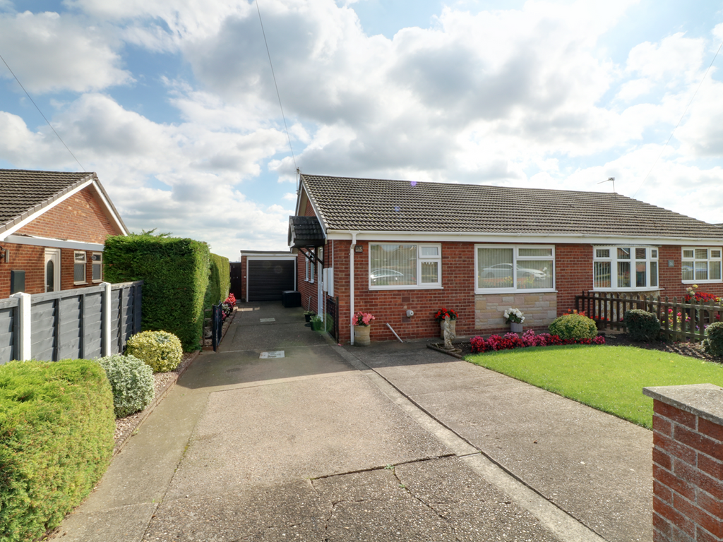 2 bed semi-detached bungalow for sale in The Meadows, Burringham, Scunthorpe DN17, £169,950