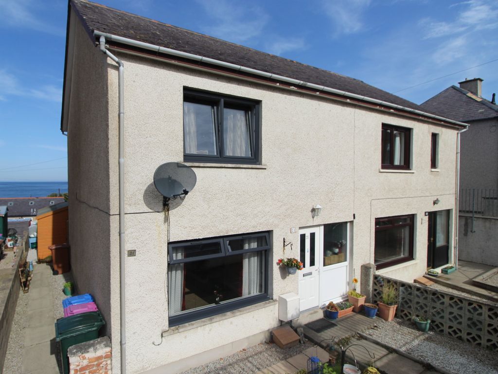 2 bed semi-detached house for sale in Morven Crescent, Buckie AB56, £110,000