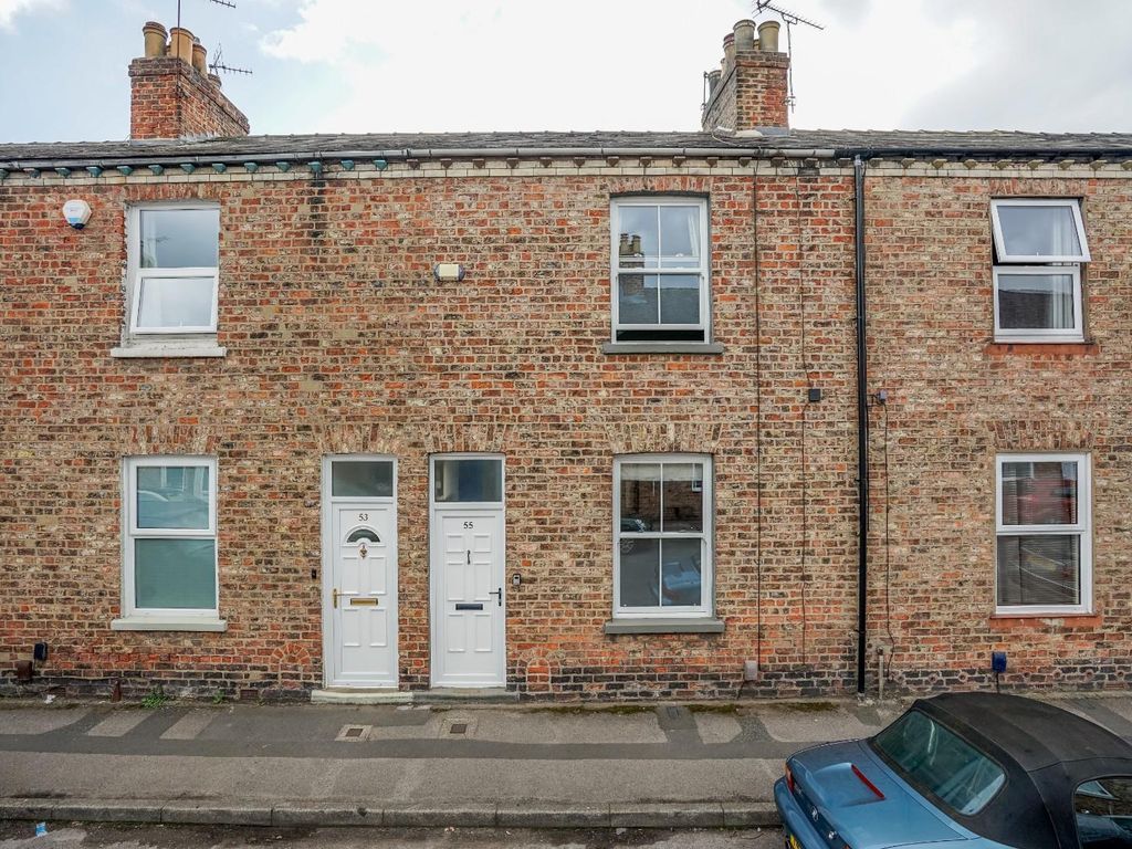 2 bed terraced house for sale in Milner Street, Acomb, York YO24, £285,000