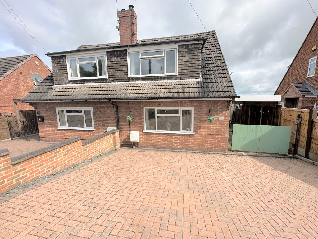 3 bed semi-detached house for sale in Winchester Drive, Midway, Swadlincote DE11, £205,000