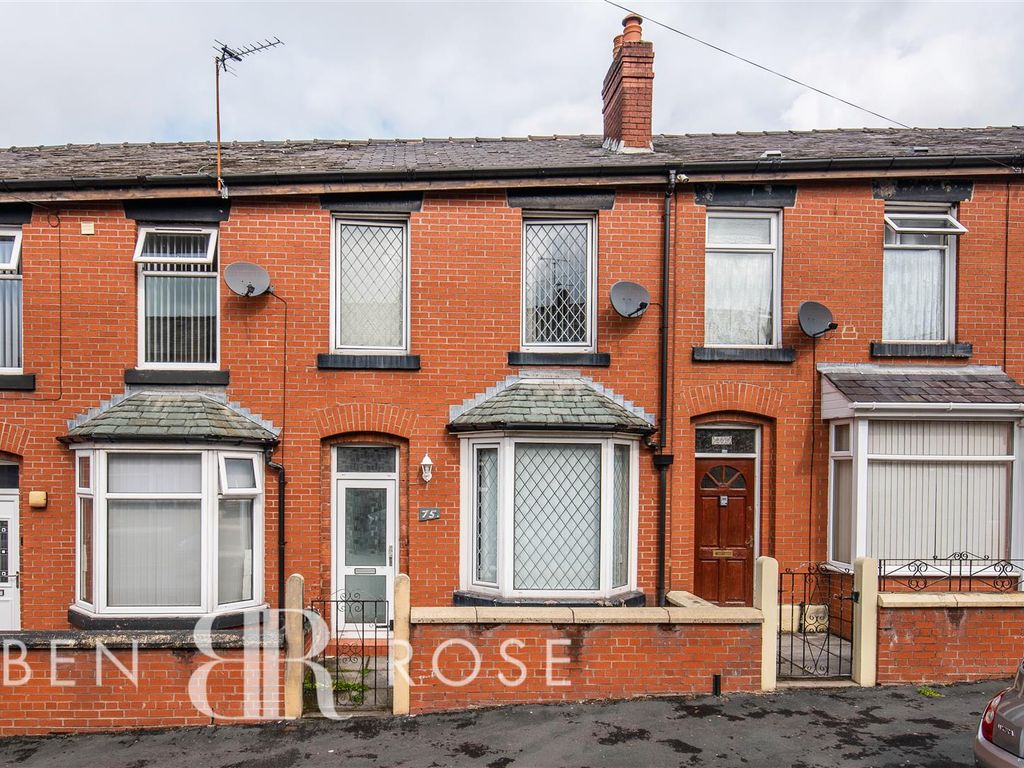 2 bed terraced house for sale in Seymour Street, Chorley PR6, £99,995