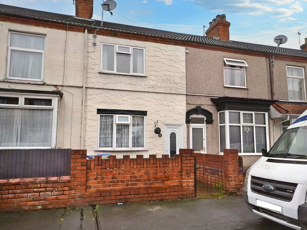 3 bed terraced house for sale in Neville Street, Cleethorpes DN35, £88,000