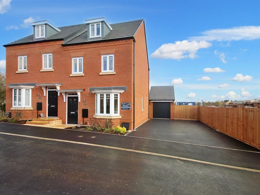 3 bed semi-detached house for sale in The Kennett, Uttoxeter ST14, £335,000