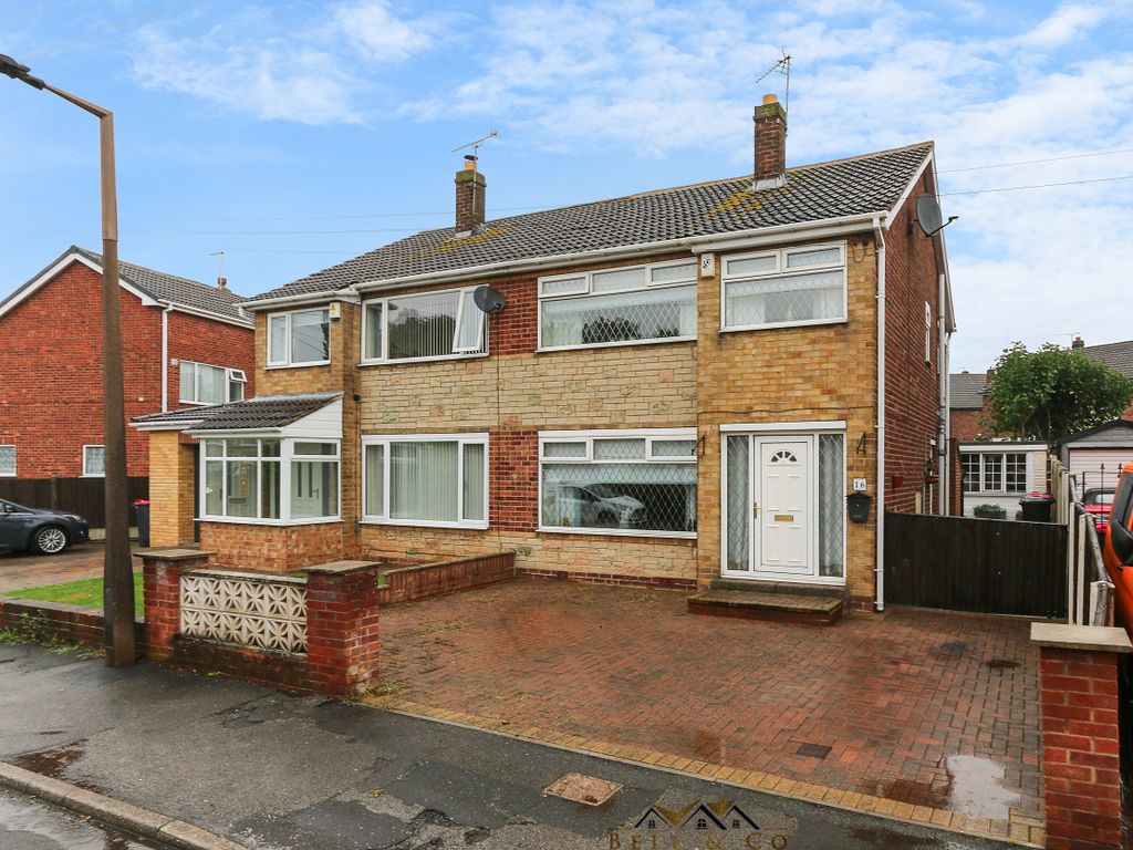 3 bed semi-detached house for sale in Windsor Walk, South Anston, Sheffield S25, £220,000