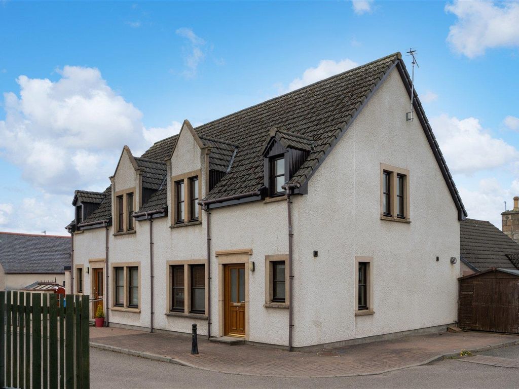 3 bed semi-detached house for sale in Burn Court, Dingwall IV15, £185,000