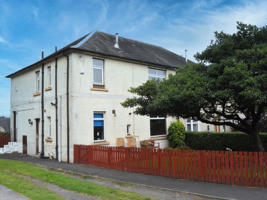 2 bed flat for sale in Falkirk Road, Bonnybridge, Stirlingshire FK4, £70,000