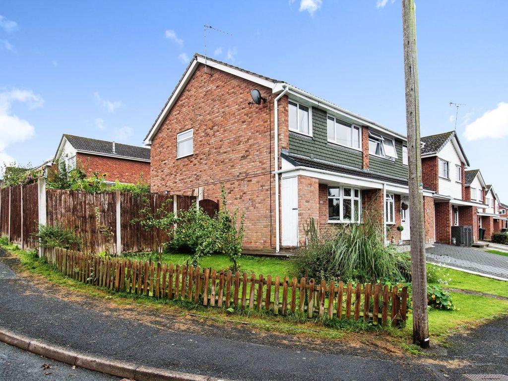 3 bed semi-detached house for sale in Applebrook, Shifnal TF11, £255,000