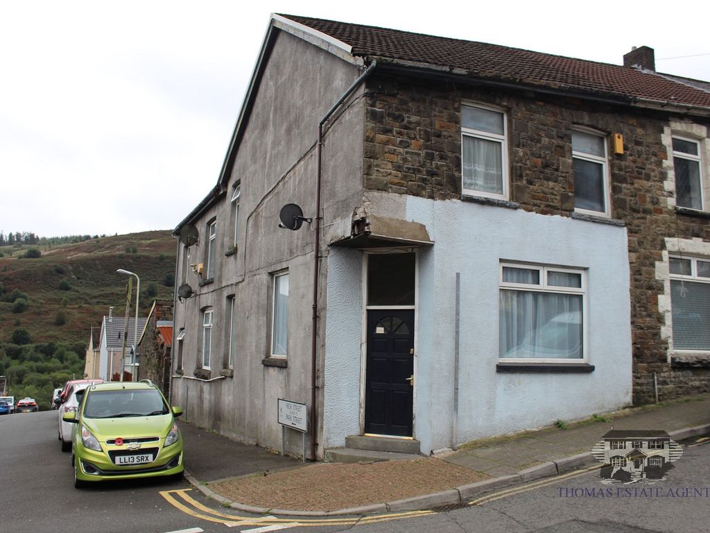 4 bed end terrace house for sale in Wern Street, Clydach Vale, Tonypandy, Rhondda Cynon Taff. CF40, £60,000