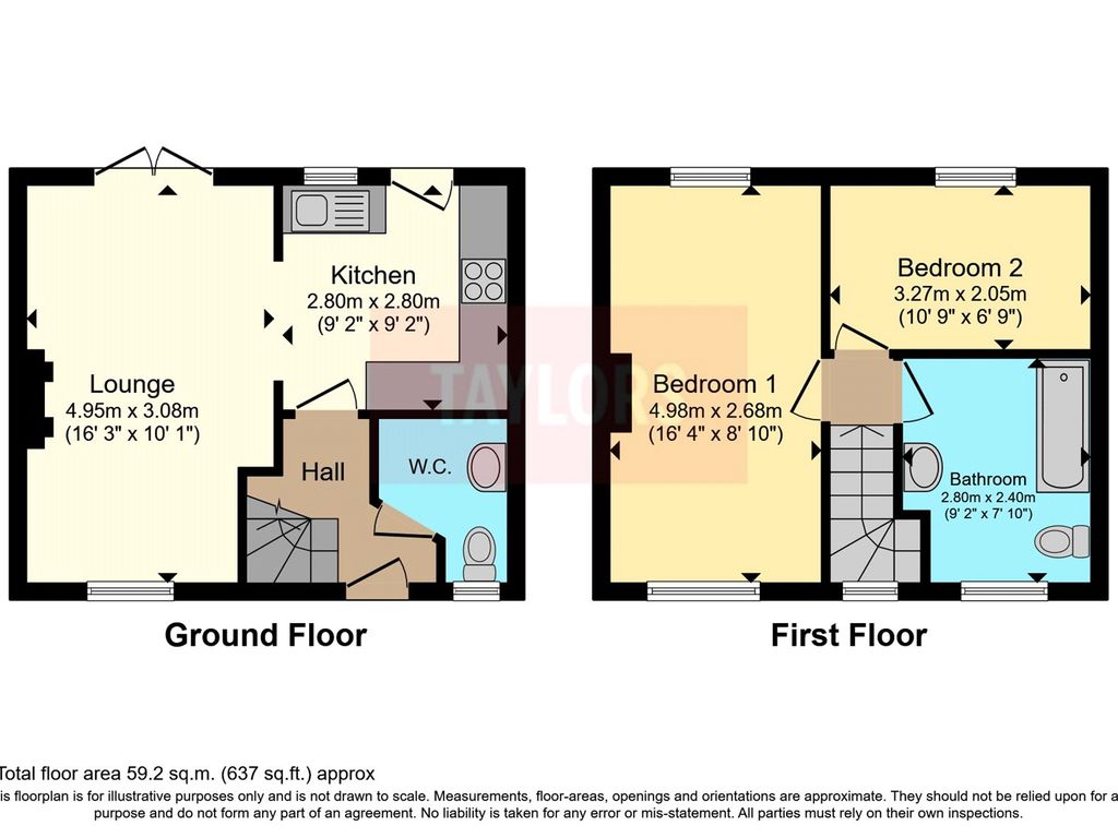 2 bed terraced house for sale in Mansfield Street, Bristol, Somerset BS3, £240,000