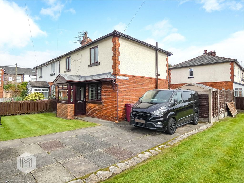3 bed semi-detached house for sale in Pine Grove, Farnworth, Bolton, Greater Manchester BL4, £210,000
