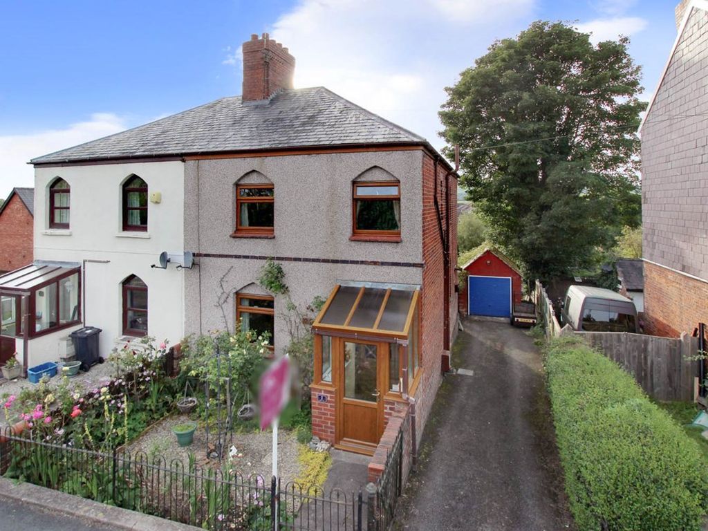 3 bed semi-detached house for sale in Waterloo Road, Llandrindod Wells LD1, £220,000
