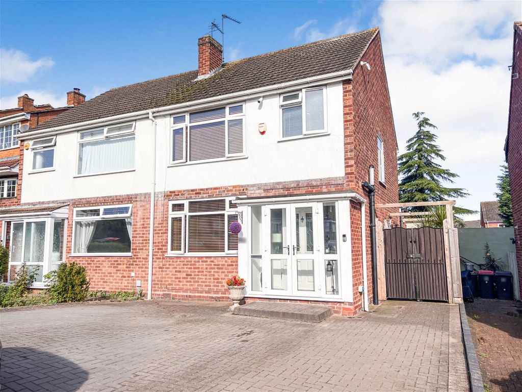 3 bed semi-detached house for sale in Norton Road, Coleshill B46, £310,000