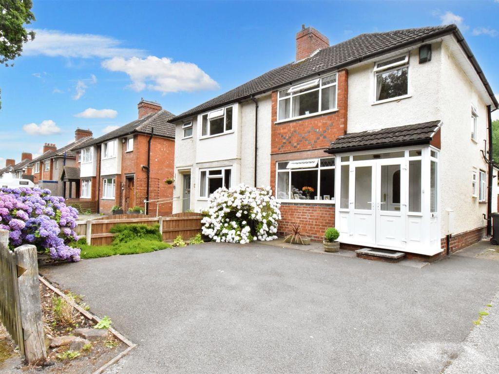 3 bed semi-detached house for sale in Olton Road, Shirley, Solihull B90, £310,000