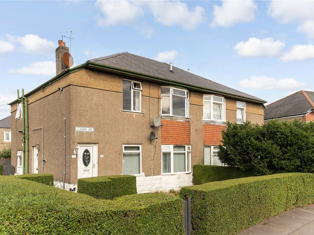 2 bed flat for sale in Tealing Avenue, Cardonald, Glasgow G52, £85,000