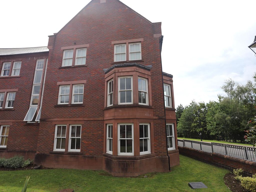2 bed flat for sale in Jodrell Drive, Grappenhall, Warrington WA4, £185,000