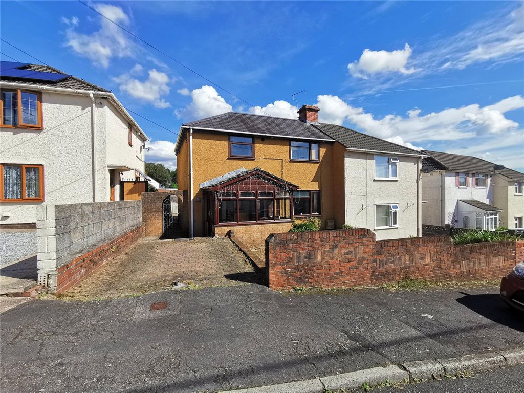 3 bed semi-detached house for sale in Gwyrddgoed Road, Pontardawe, Neath Port Talbot SA8, £125,000