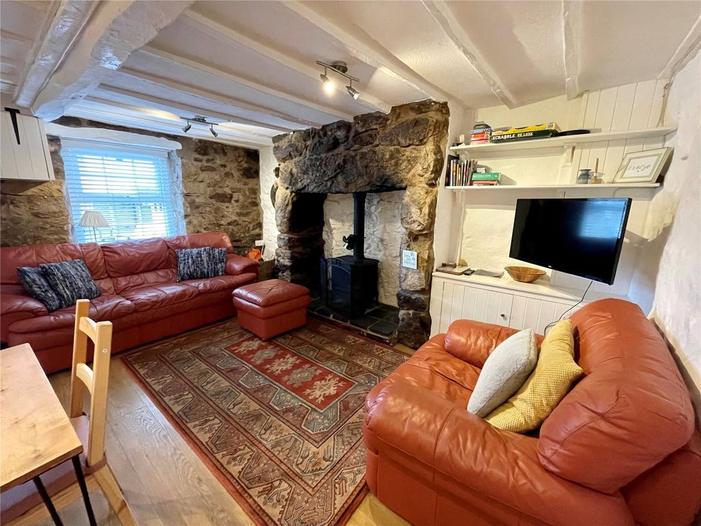 2 bed terraced house for sale in Llanbedrog, Gwynedd LL53, £187,000