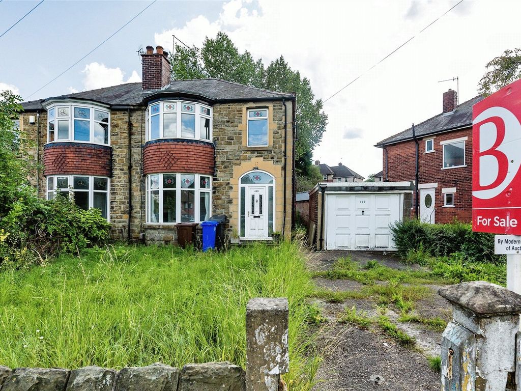 3 bed semi-detached house for sale in Herries Road, Sheffield, South Yorkshire S5, £180,000