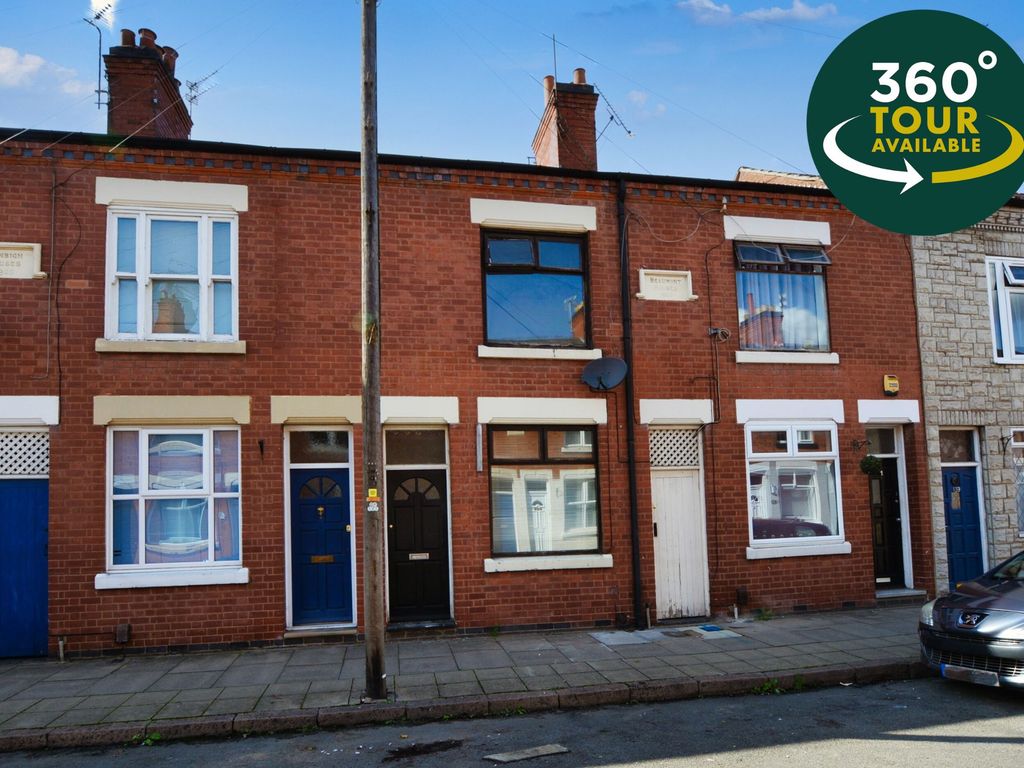 2 bed terraced house for sale in Dunton Street, Woodgate, Leicester LE3, £135,000