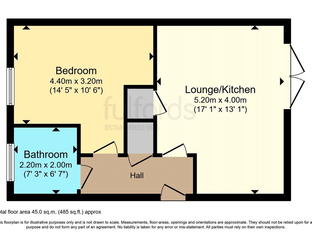 1 bed flat for sale in Mount Wise Crescent, Plymouth, Devon PL1, £130,000