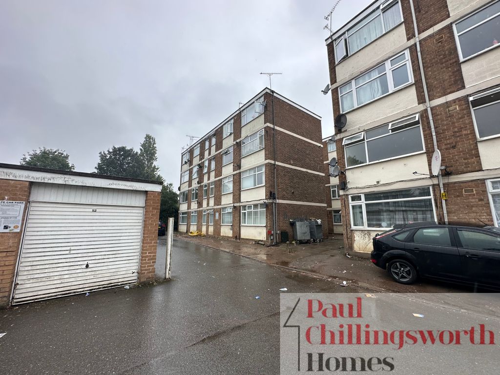 2 bed flat for sale in Culworth Court, Coventry CV6, £50,000