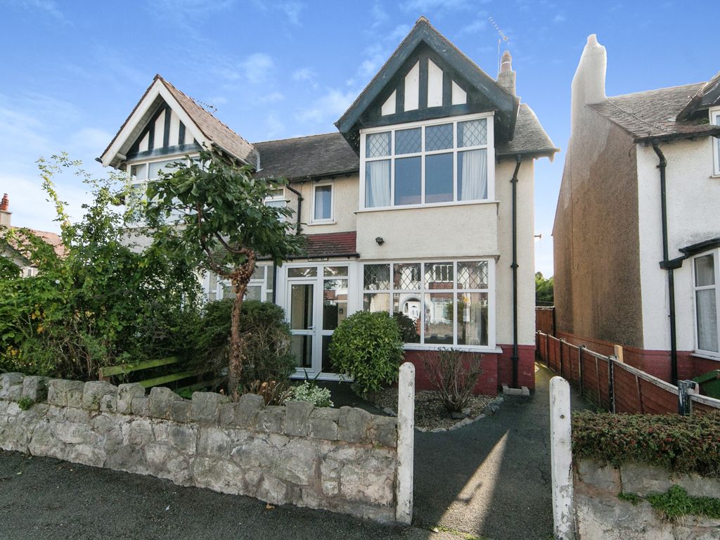 3 bed semi-detached house for sale in Penrhyn Avenue, Rhos On Sea, Colwyn Bay, Conwy LL28, £165,000