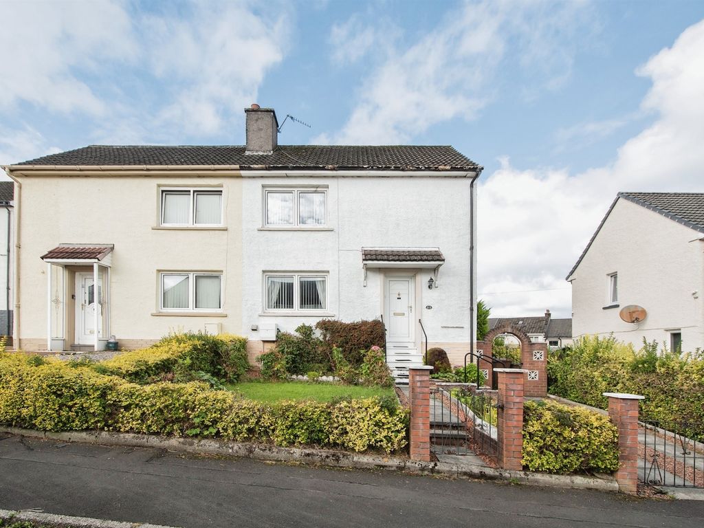 2 bed semi-detached house for sale in Lochinver Crescent, Paisley PA2, £120,000