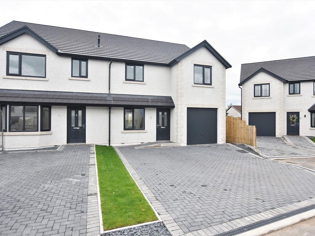 4 bed semi-detached house for sale in The Grisedale, Plot 19, Newfields Estate, Askam-In-Furness LA16, £325,000