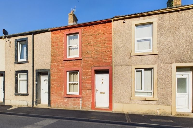 2 bed terraced house for sale in Dalzell Street, Moor Row CA24, £45,000