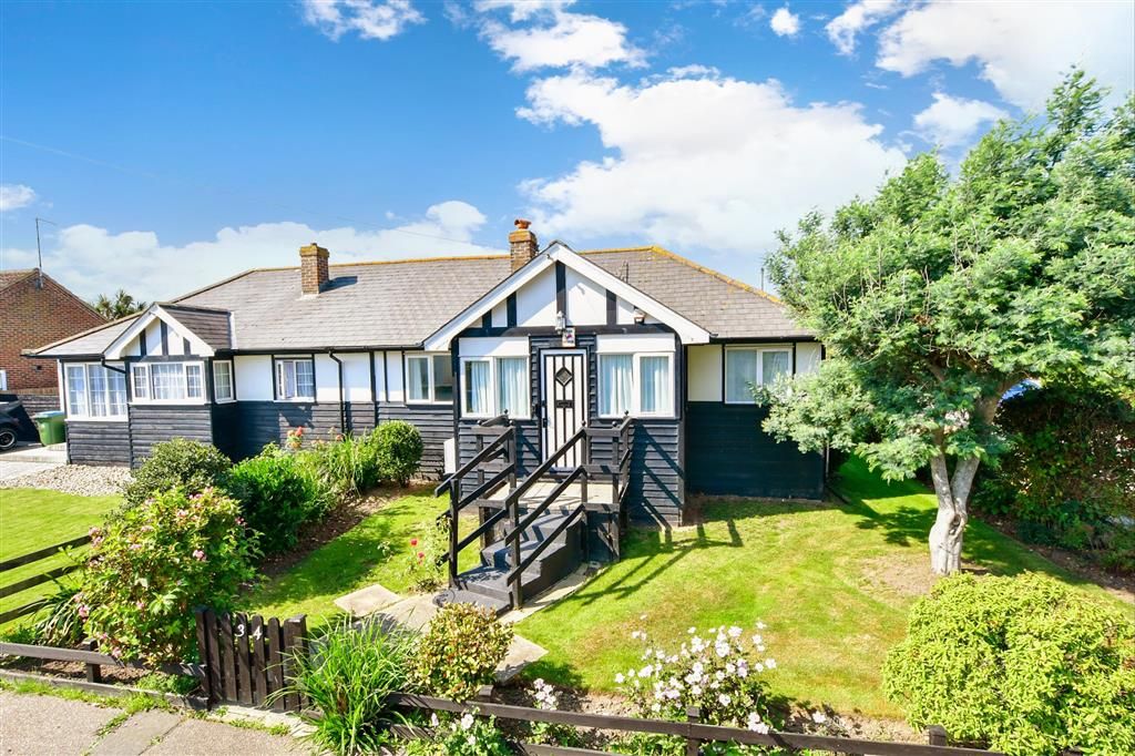 2 bed semi-detached bungalow for sale in Seafield Road, Rustington, West Sussex BN16, £280,000