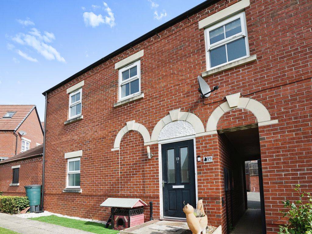 2 bed flat for sale in Philip Bent Road, Ashby-De-La-Zouch, Leicestershire LE65, £49,500